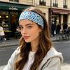 Unisex Stirnband Fußball-Thema Druck Hohe Elastizität Haarband Rutschfestes Design Feuchtigkeitsableitend Lauf Stirnband Sport Haaraccessoire