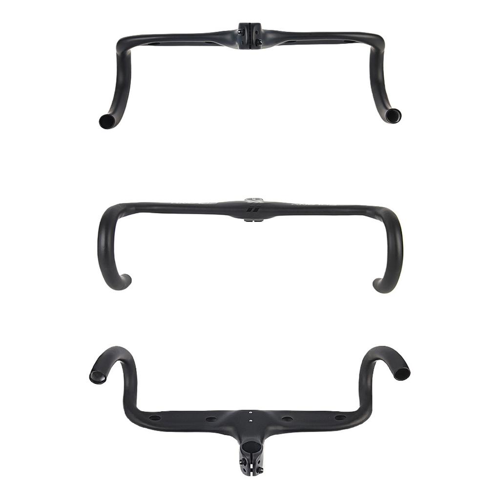 Road Bike Handlebars Aerodynamic Aluminum Integrated Handlebar Bracket Bicycle Accessory for