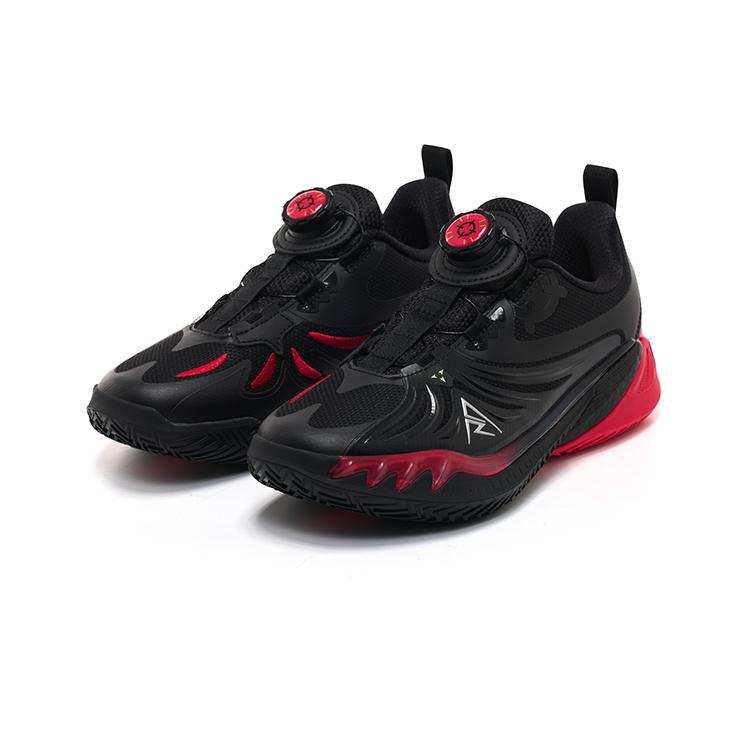 Rigorer AR3 PS Flames Kinder-Sneaker Schwarz Rot Z625360991-7