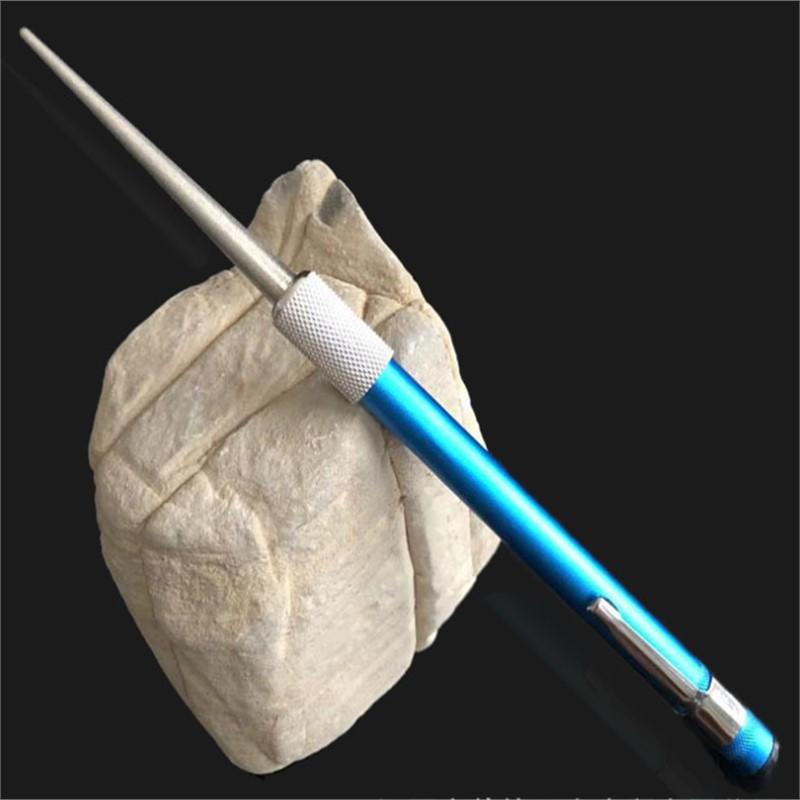 1 pz Affilacoltelli Mini Domestico Conveniente Asta Affilacoltelli Master Cacciatore Affilatura Lama Caccia all'Aperto Affilatura Amo da Pesca