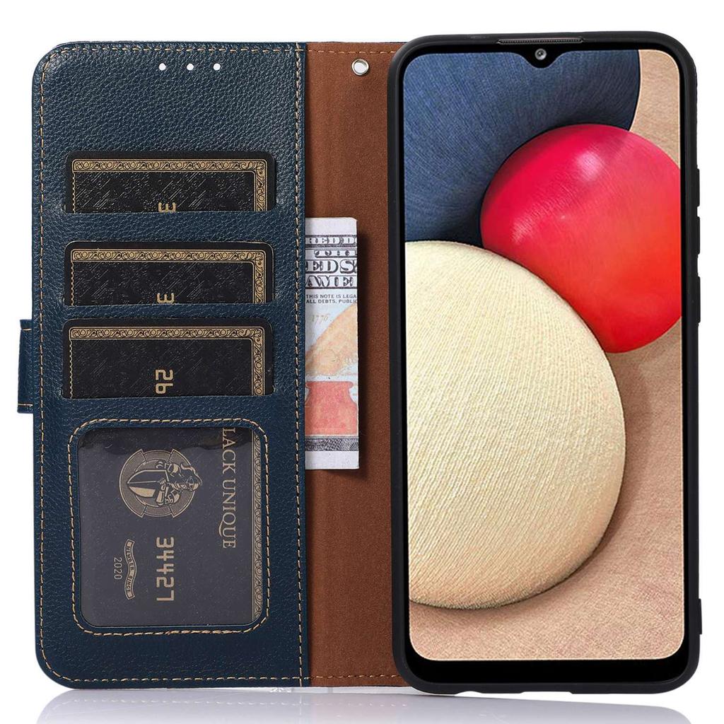 KHAZNEH For Sony Xperia 10 VI Case RFID Blocking Wallet Leather Flip Phone Cover