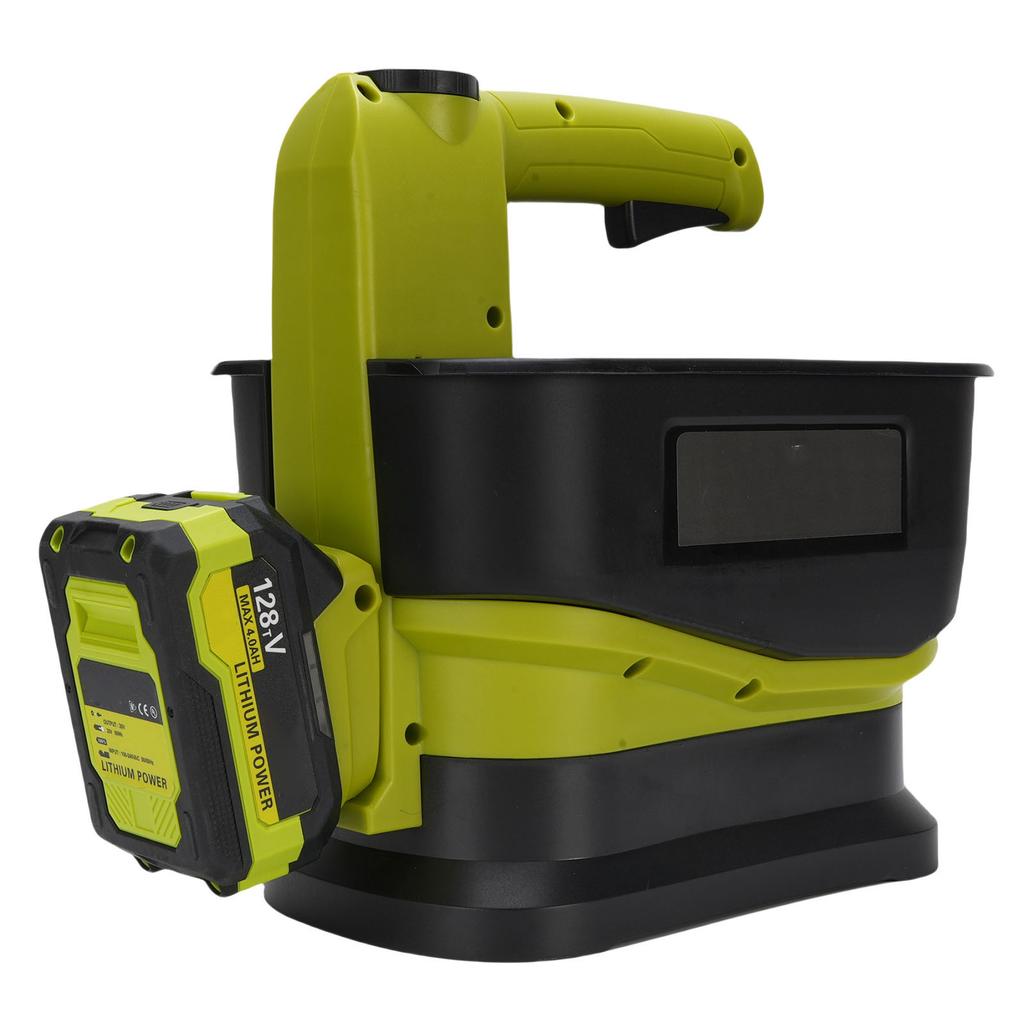 Cordless Seed Spreader, Battery Operated Salt Spreaders, Portable Fertilizer Broadcast Spreader for Lawn Garden Grass Seeds Available All Year Round.