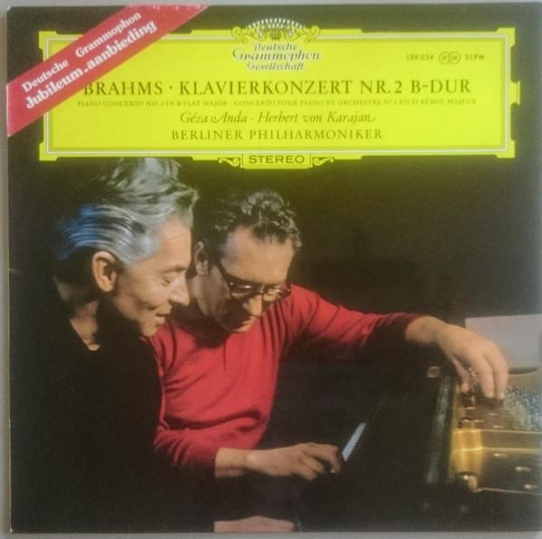 

LP Record JOHANNES BRAHMS GZA ANDA HERBE Klavierkonzert Nr. 2 BDur 139034 Deutsche Grammo Germany Classical Used
