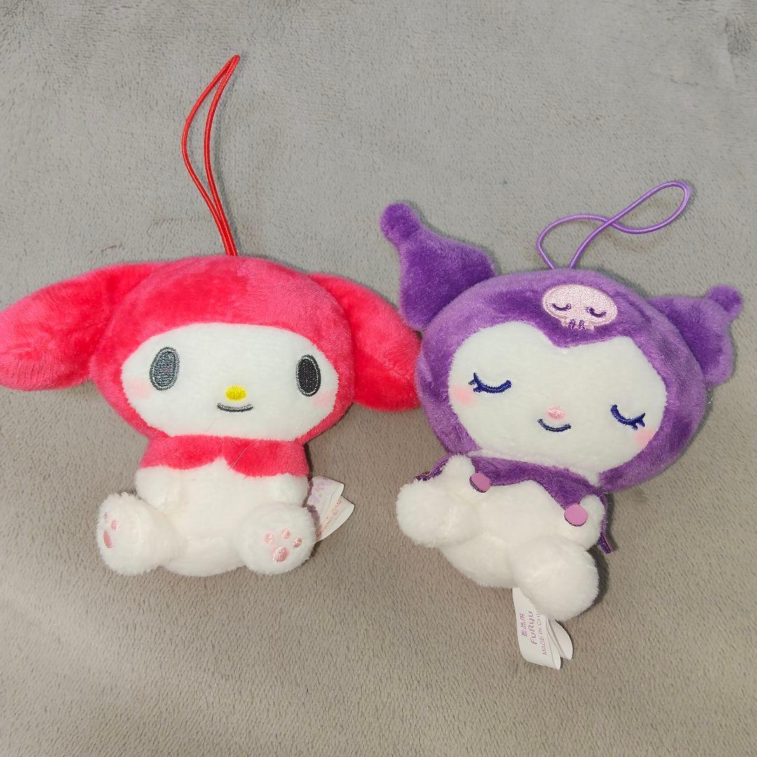 Sanrio Munyasuya Mascot My Melody Kuromi