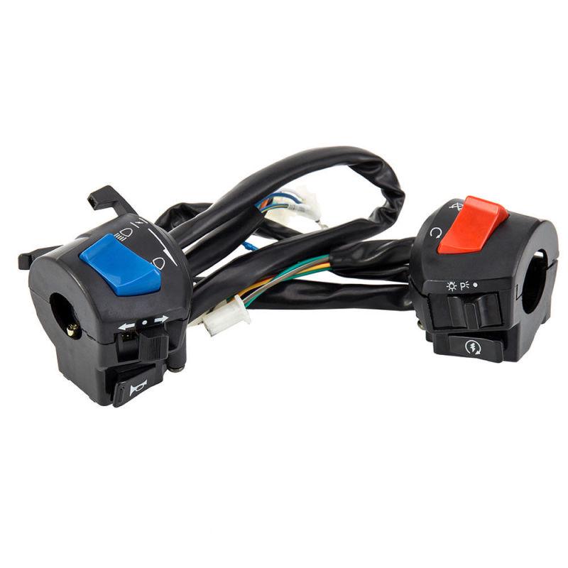 7/8'' Universal Handlebar Motorcycle Horn ON-OFF Turn Signal Headlight Switch