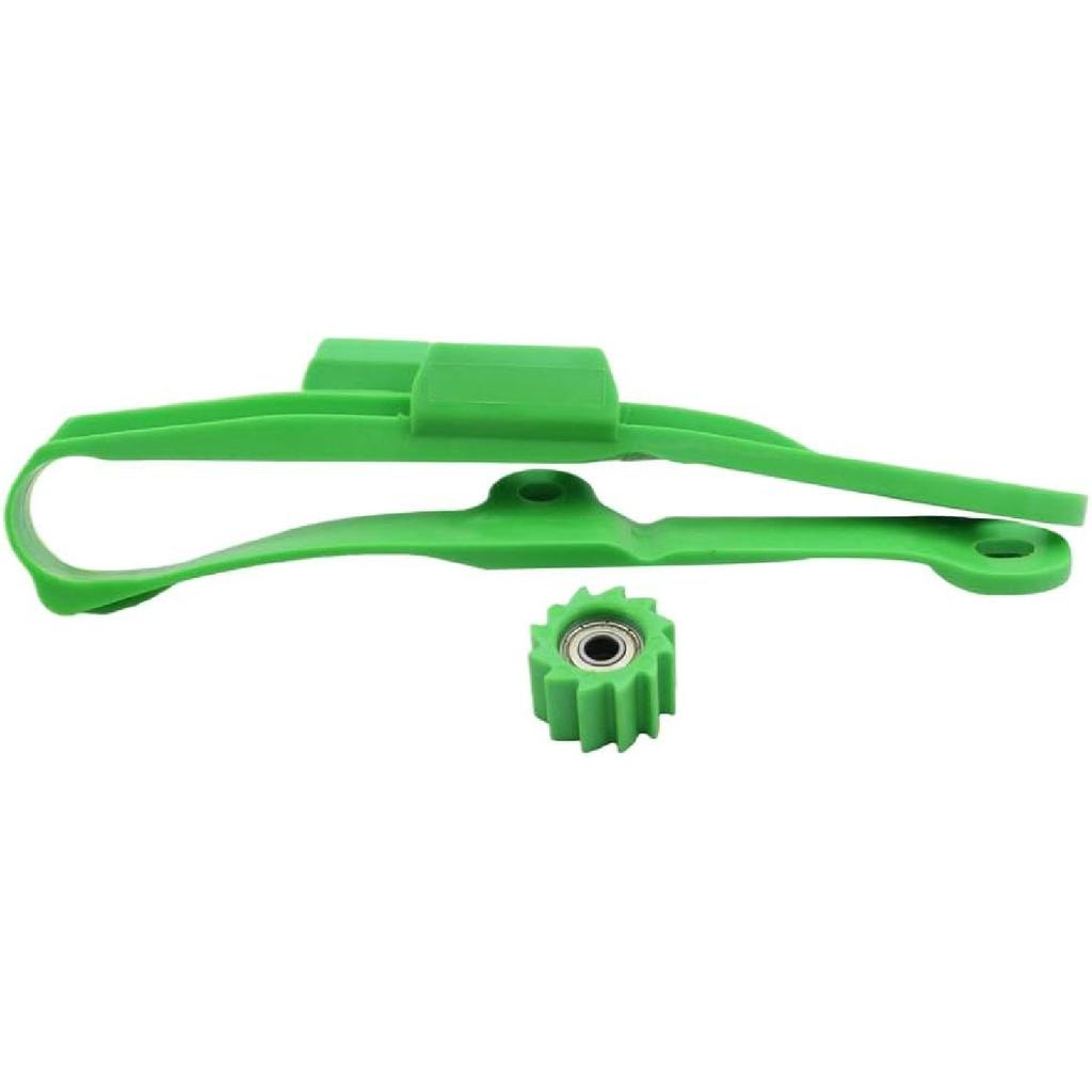 CNC Aluminum Swingarm Chain Slider Guide Roller Compatible With KX250F KX450F KLX450R 2008 To 2018(Chain Sliding Pad)