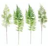 Real Touch Artificial Fern Plant Plastic Material Handmade Realistic Artificial Fern Elegant Design Artificial Greenery Fern
