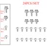 Sports Equipment Maintenance 5 6 10 12mm Helmet Repair Screws Stainless Steel Sport Screws Repair Tool Stainless Fasteners