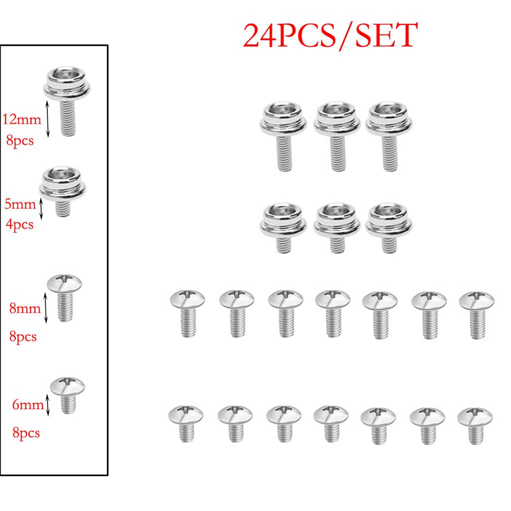 Sports Equipment Maintenance 5 6 10 12mm Helmet Repair Screws Stainless Steel Sport Screws Repair Tool Stainless Fasteners