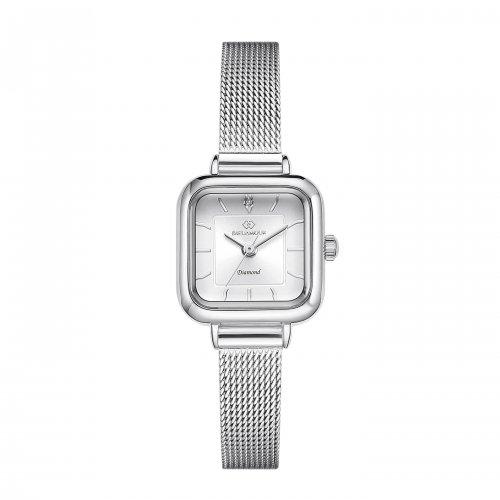

[DIUARMOR] DIUARMOR Women s Mesh Band Diamond Watch DAW6202MS-SW FREE