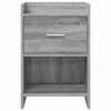 Nightstands 2 pcs Grey Sonoma 40 x 30 x 60 cm Particleboard