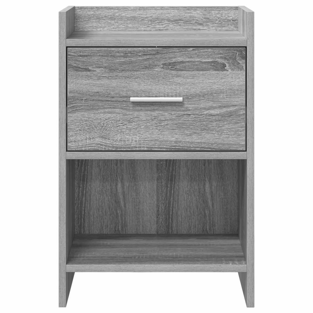 Nightstands 2 pcs Grey Sonoma 40 x 30 x 60 cm Particleboard