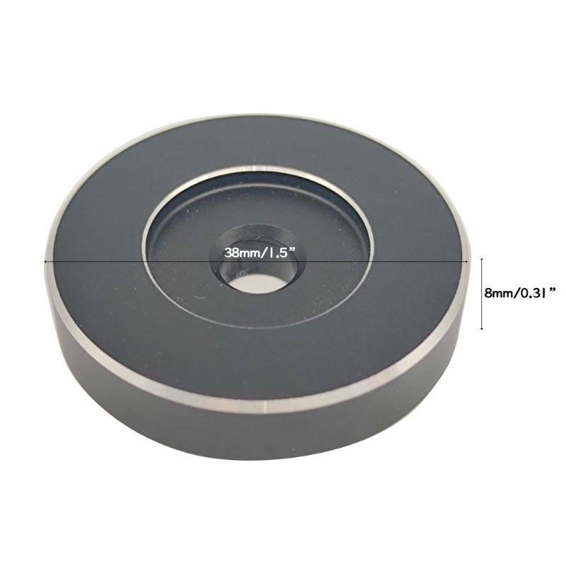 Adaptateur 45 tours - Aluminium, pour disque vinyle 7 pouces Adaptateur Dôme 45 pour Toutes les Platines