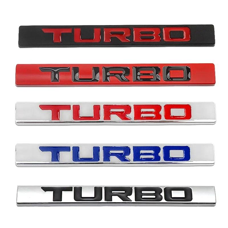 Auto Body Side Emblem Badge Sticker Decoratie for Honda TURBO Accord CRV Civic City Odyssey Elysion CRZ Fit Jade