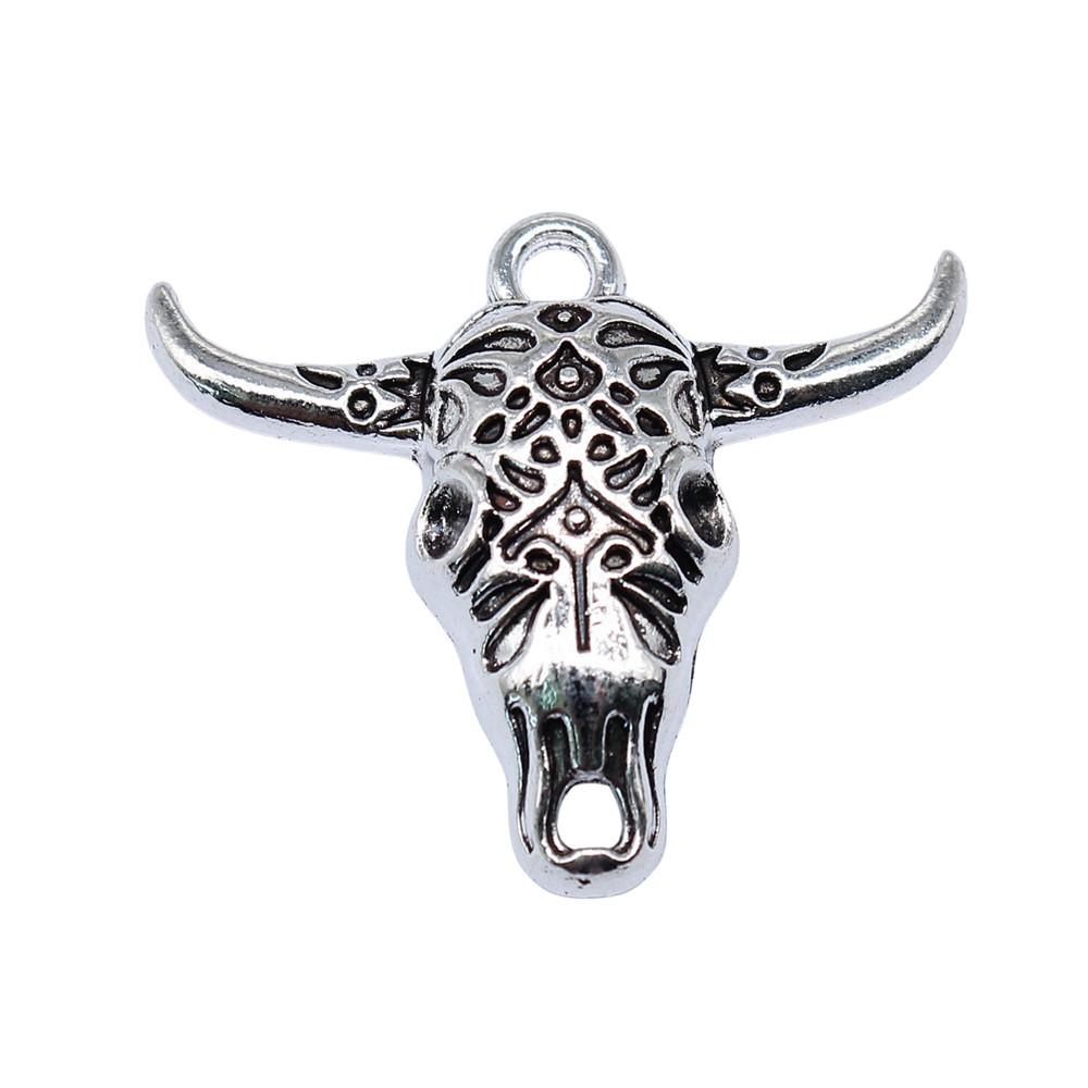 Pig Sheep Cow Mr Rabbit Charms Alloy Pendants For DIY Bracelet Necklace Accessories