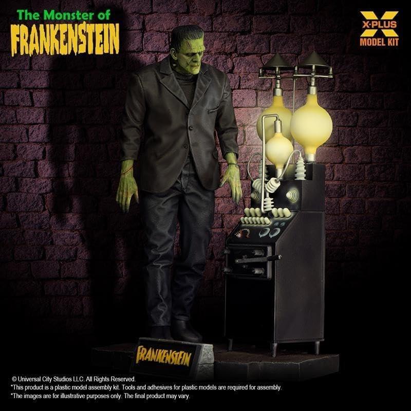 X-PLUS Monster FRANKENSTEIN 1/8 SCALE PLASTIC MODEL KIT
