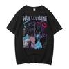 2025 New Anime Solo Leveling with Printed Pattern Fashion Pure Cotton Short Sleeve Trend Casual Men's T Shirt Leveling