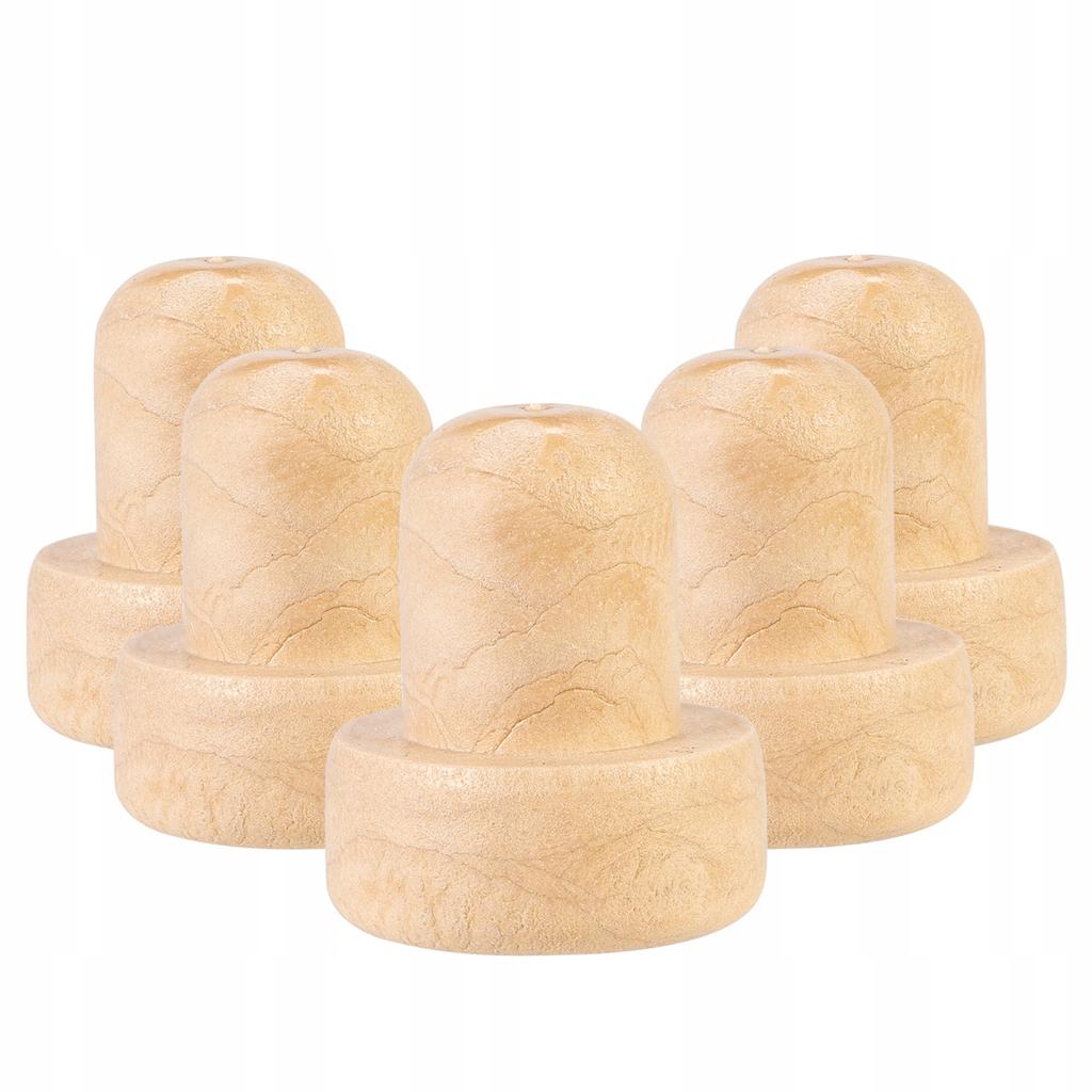 50 Pcs Wine Bottle Corn Synthetic Mushroom Corks 17.5Mm Bottle Stopper