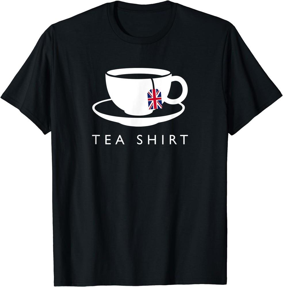 I Love Tea UK Flag Distressed Novelty Souvenir Memorabilia T-Shirt Unisex T-Shirt XL