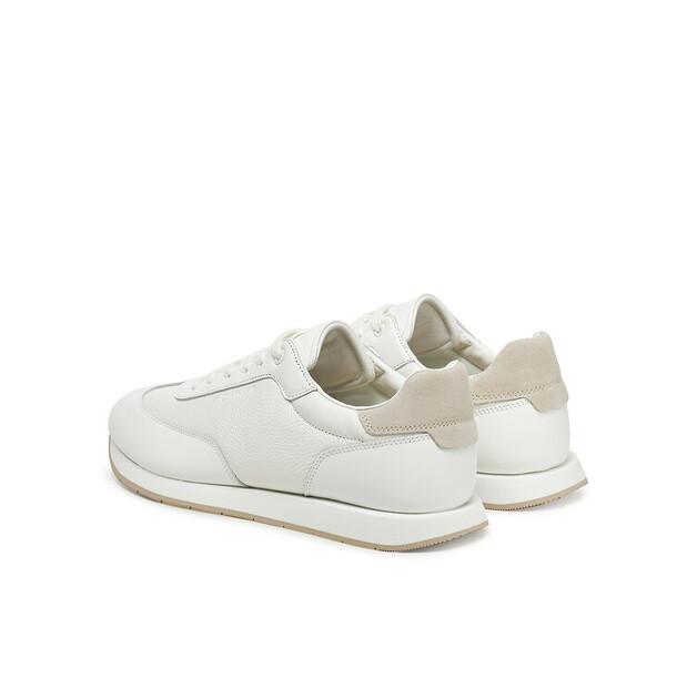 Мужские кроссовки Calvin Klein Low top lace up tmbl lth hm0hm01804 белые