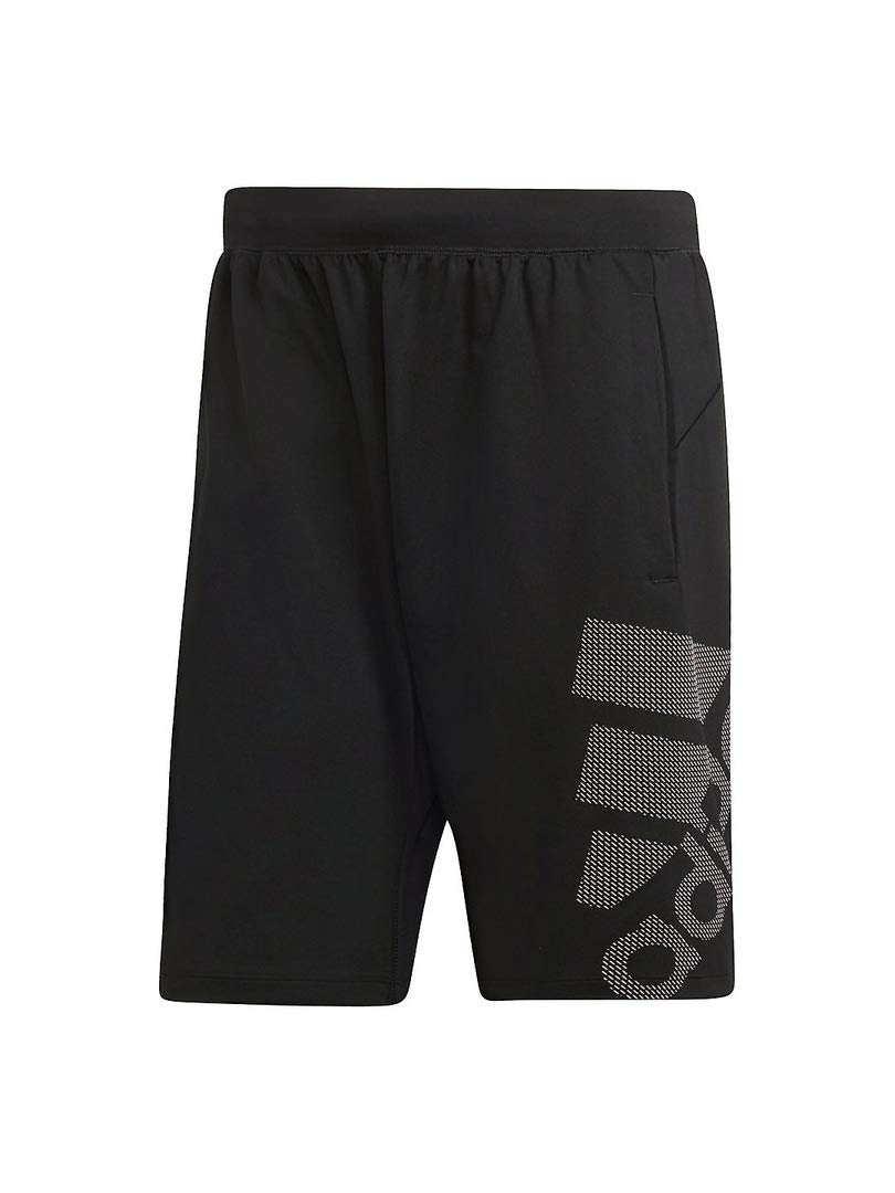 

Adidas FSF90 4KRFT Graphic Badge of Sport Black Size to Japanese size Men s Shorts, (DU0934), J/M (equivalent M)