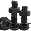 High-Strength 12.9 Grade Hex Socket Bolt & Nut Set with Washers