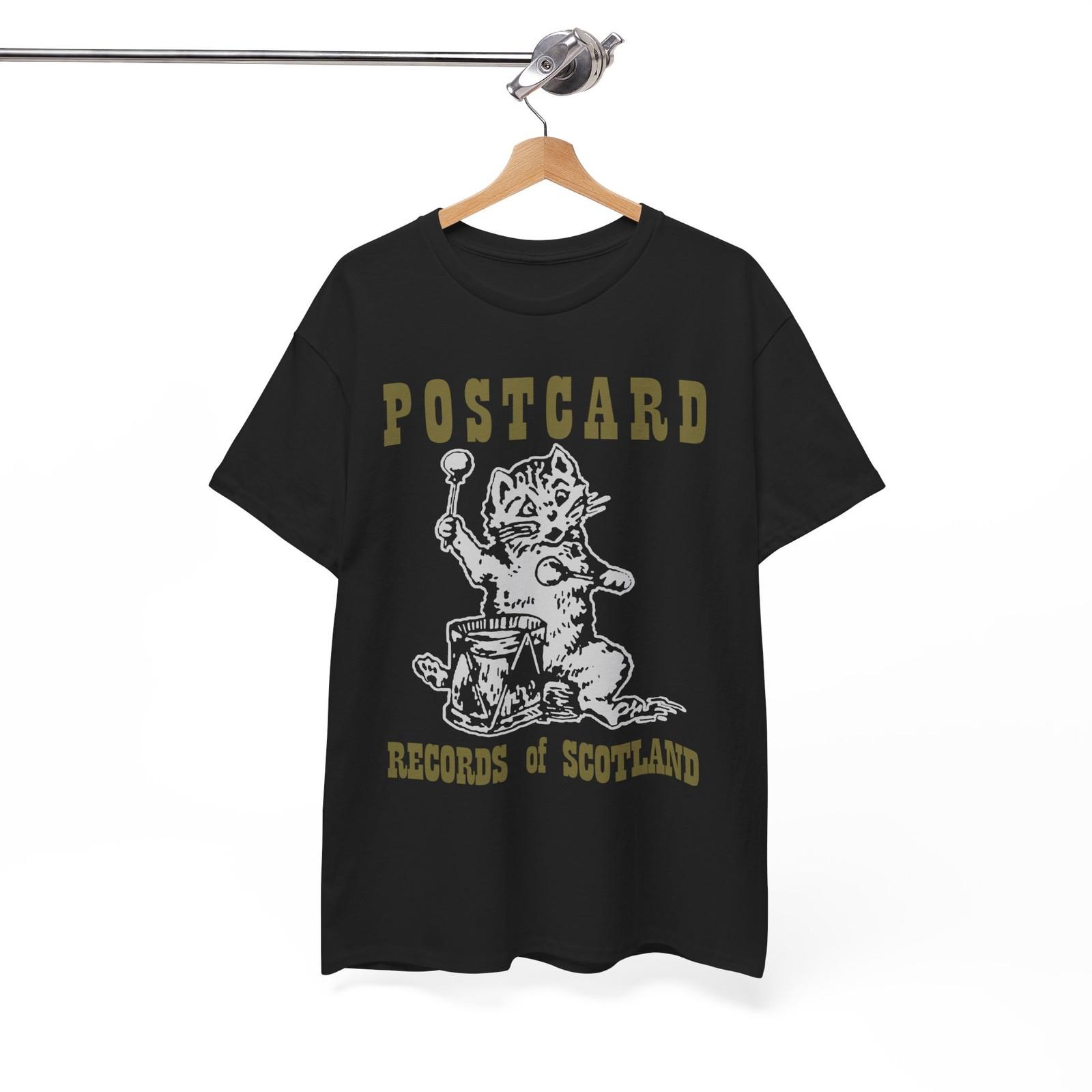 Postcard Records T-Shirt No Wave Orange Juice, Unisex Tee XXXXL