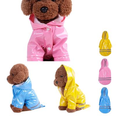 Pet Dog Hooded Raincoat Pet Puppy Dog Jacket Outdoor Coat