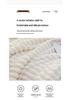 Lambswool & Faux Rabbit Fur Striped Blanket - Sofa Nap & AC Cover