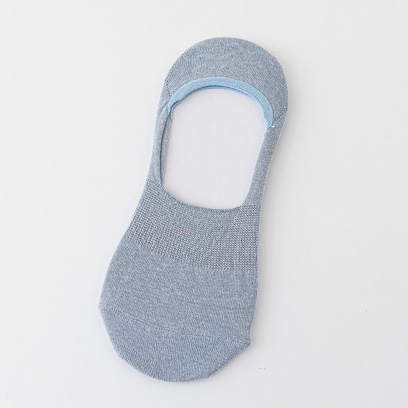 Women's Summer Thin Mesh Breathable Sweat Suction Shallow Mouth Non Slip Non Fall with Invisible Socks