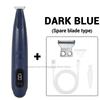 New LED/UV Light Dog Paw Trimmer Fully Waterproof Pet Hair Trimmer with LED Anti Misoperation Display Screen Dog and Cat Trimmer