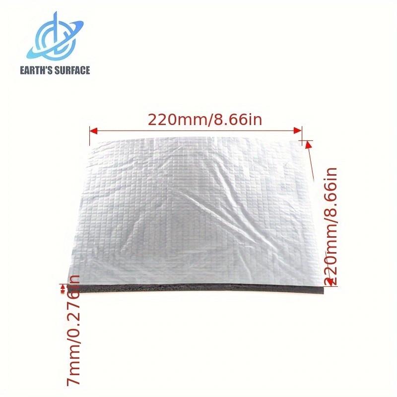 Детали 3D-принтера Теплоизоляционный хлопок 220/235/310 мм Фольгированный самоклеящийся изоляционный хлопок Наклейка для нагревательного стола 3D-принтера 220x220mm