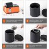 230V Gold and Silver Jewellery Jade Metal Grinding Device Rubber Drum Polishing Machine Household Small Grinding Roller