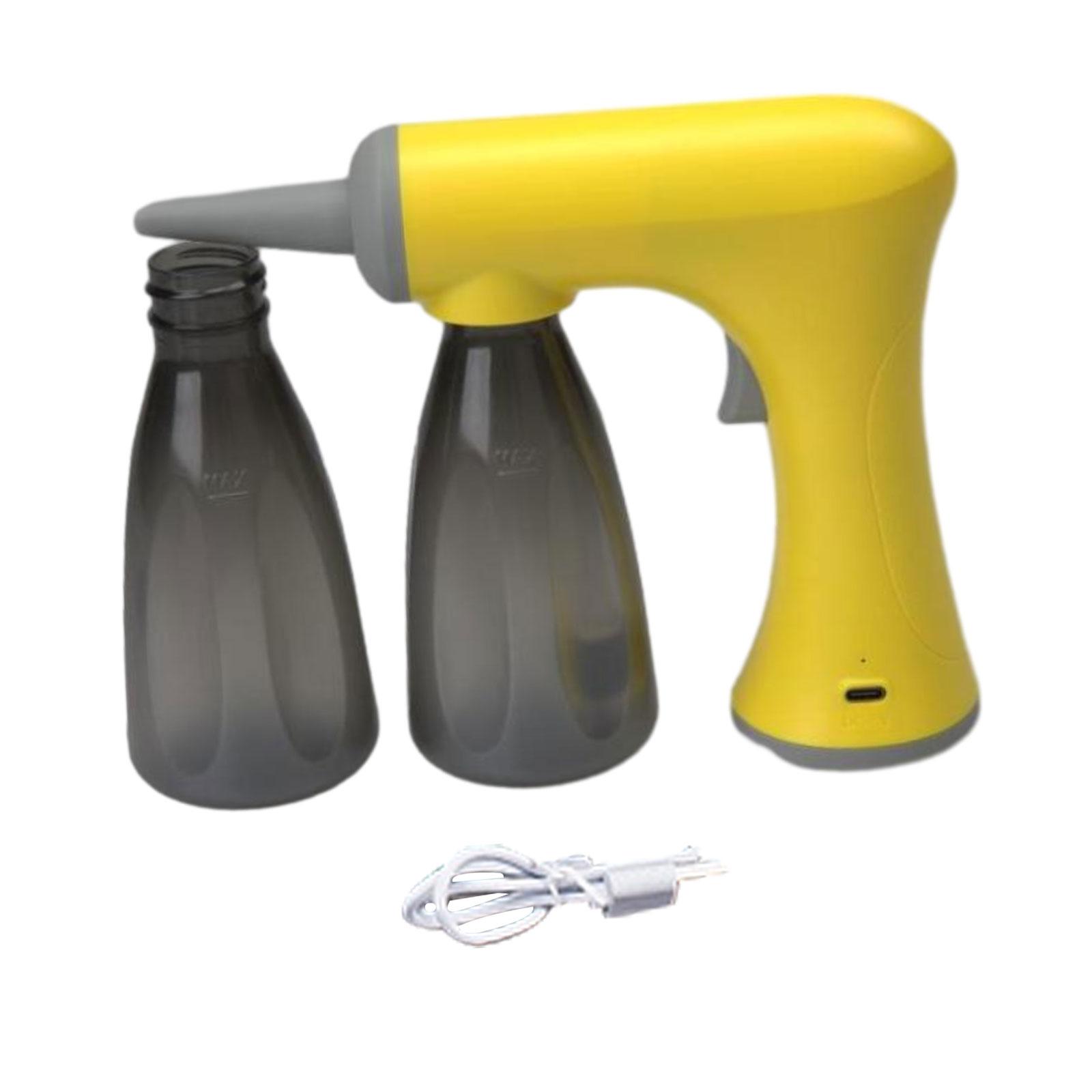 

Электрическое устройство для создания пузырьков с питанием от USB для вспенивания волос в салоне жёлтый