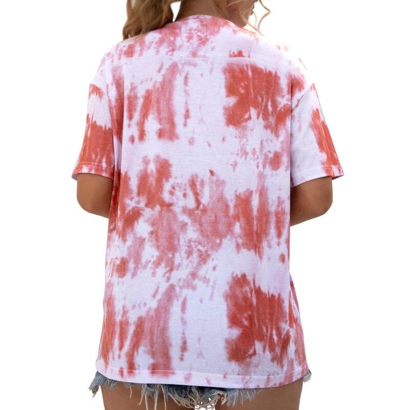 Stilvolles, legeres T-Shirt-Oberteil für Damen mit Rundhalsausschnitt