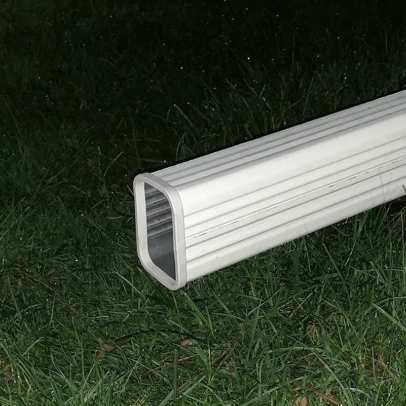 Yardwe Downspout Safety Caps 2pcs Drain Nozzle Sleeve Rain Gutter White Tool Rubber Child Downspout Covers