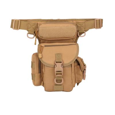 Waterproof Oxford Cloth Military Camouflage Crossbody Reporter Photography Sport Leg Bag