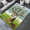 Mole Garden Custom Name Carpet Rug For Living Room Bedroom Home Sofa Decoration Kids Play Nonslip Floor Mat