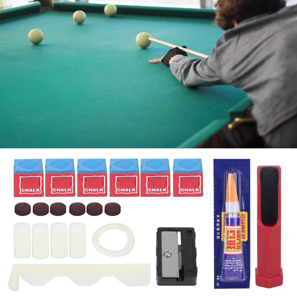 Kit de Reparare Biliard Instrument de Reparare Vârf Tac Consumabile Profesionale Snooker Gadget Sportiv de Lustruire