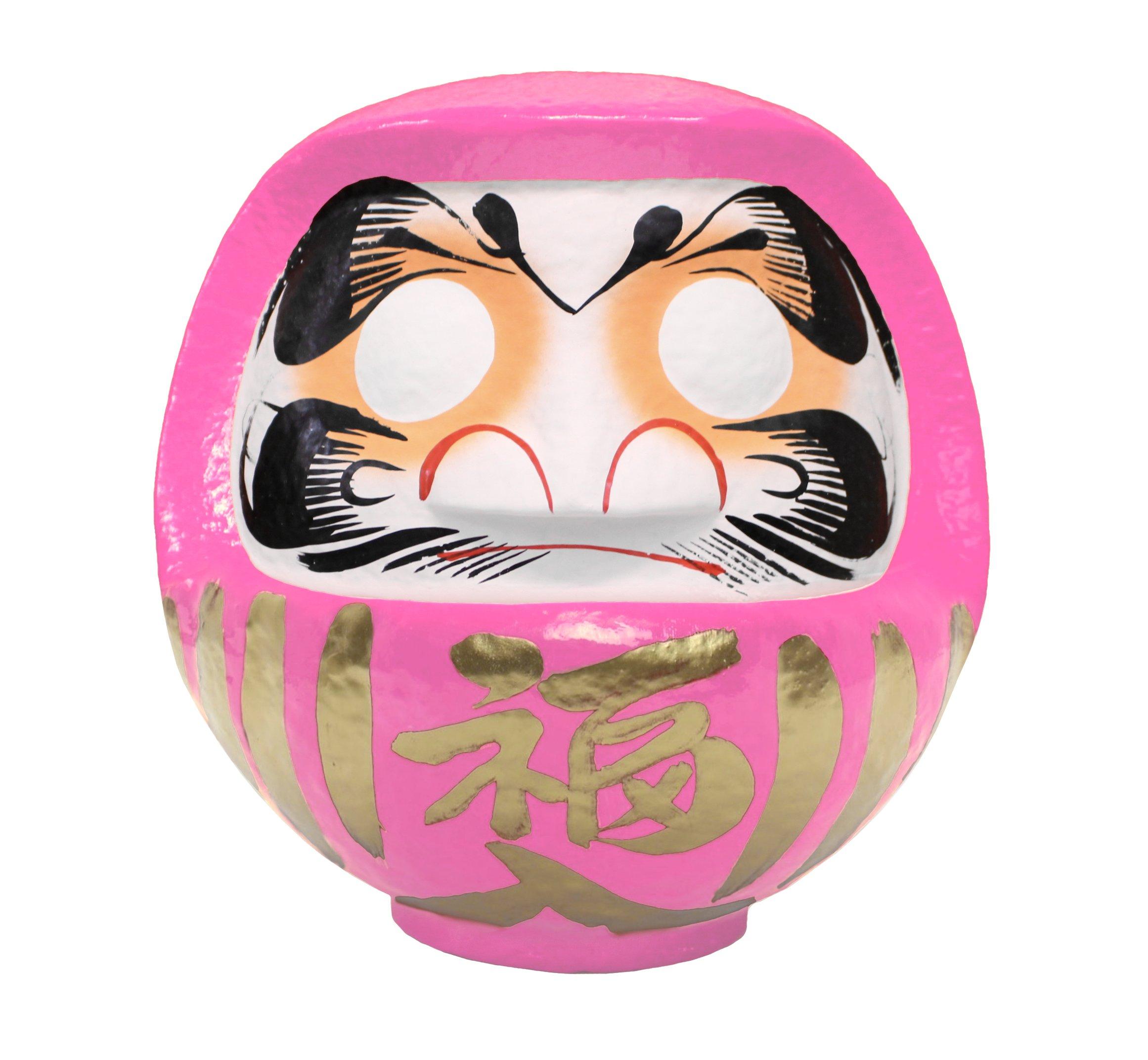 

Takasaki Daruma Pink 5 15x14x17см Статуэтка/объект «Молитва за победу». ХКДМ-5-ПК-19