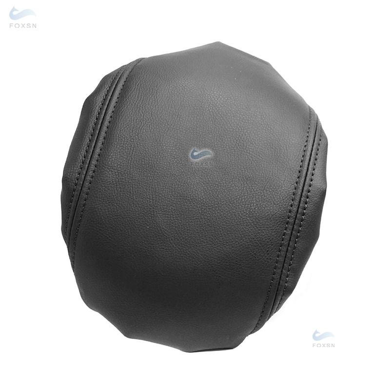 Cuir PU noir avec housse d'accoudoir en éponge pour Honda Civic 8th Sedan 2006 - 2011 garniture de couvercle de boîte d'accoudoir de commande centrale intérieure