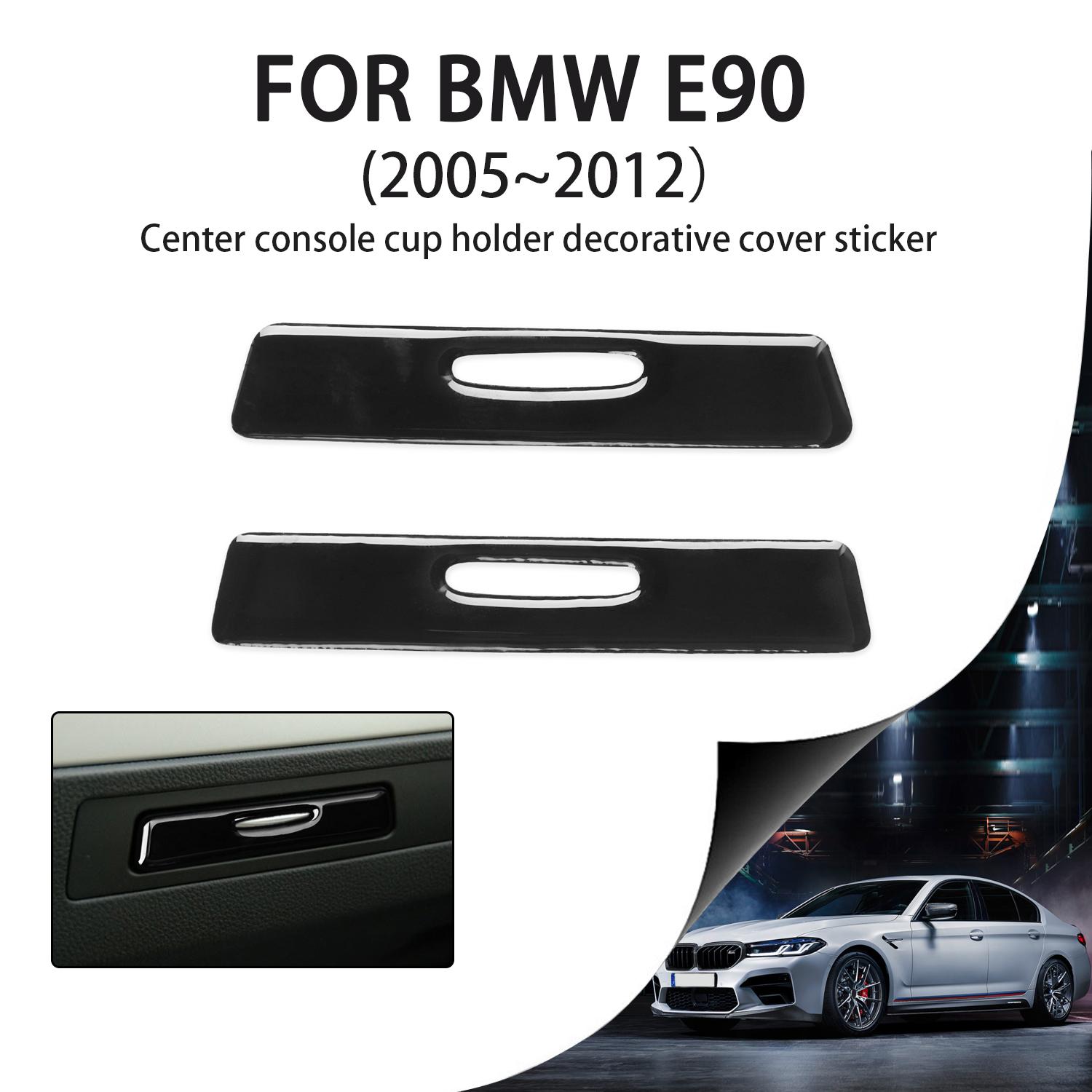 

Для BMW E90 2005 2006 2007 2008 2009 2010 2011 2012 подстаканник центральной консоли декоративная накладка наклейка автомобиля