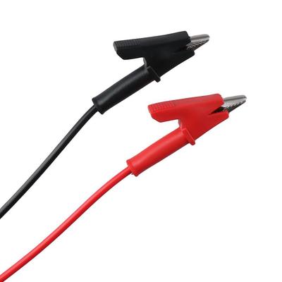 3.3ft /1m Multimeter Test Leads Electrical Testing Alligator Clip Test Lead Banana Plug Crocodile Clip