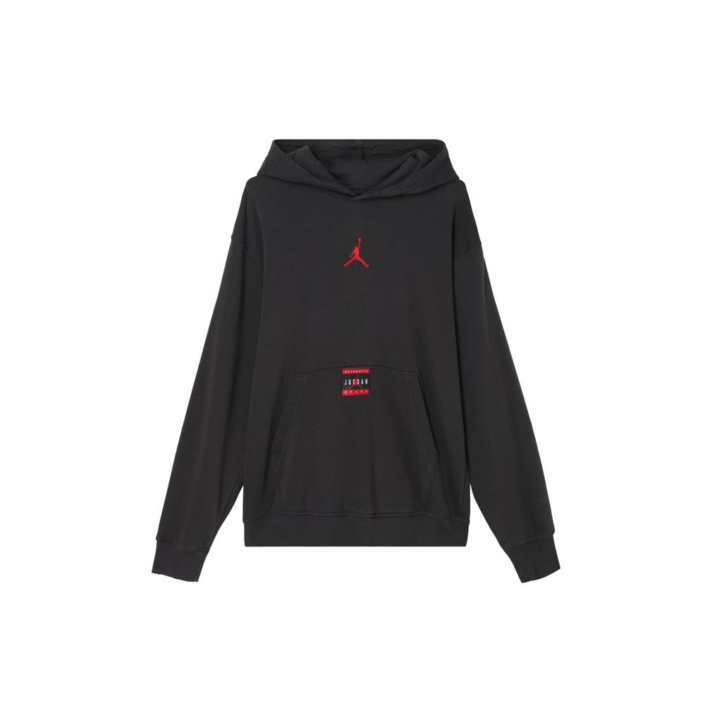 Jordan As M J Brkln Flc Po Gel J Day Fleece Hooded Warm Sports Pullover Sweatshirt Men Sweatshirt Black HV5046045