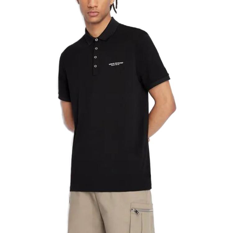 Armani Exchange Logo Print Polo Shirt 8NZF80-Z8H4Z-1200