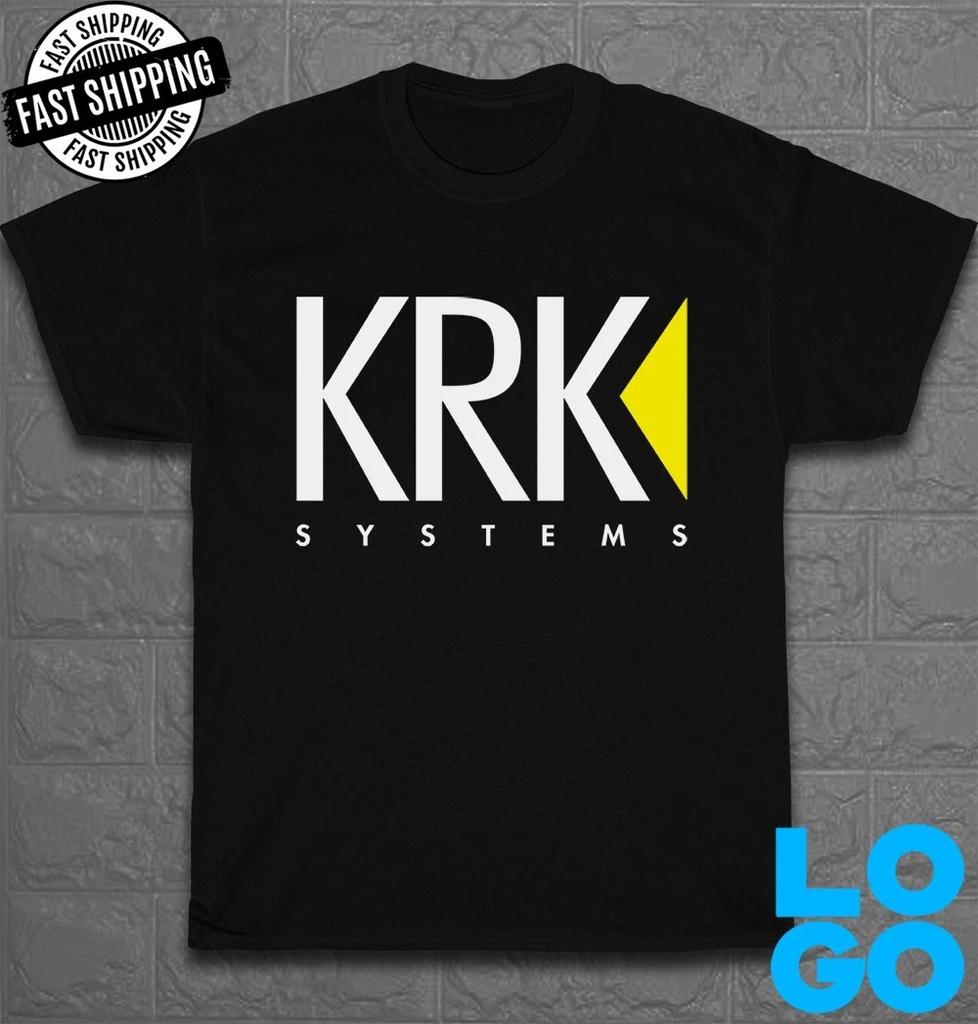 New KRK Systems Logo Men's Funny T-Shirt Made & Shipping From USA Size S To 5XL