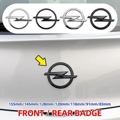83/91/118/120/128/145/155mm für Astra Insignia Corsa Zafira Auto Frontgrill Haube Motorhaube Emblem Heckklappen Emblem Aufkleber