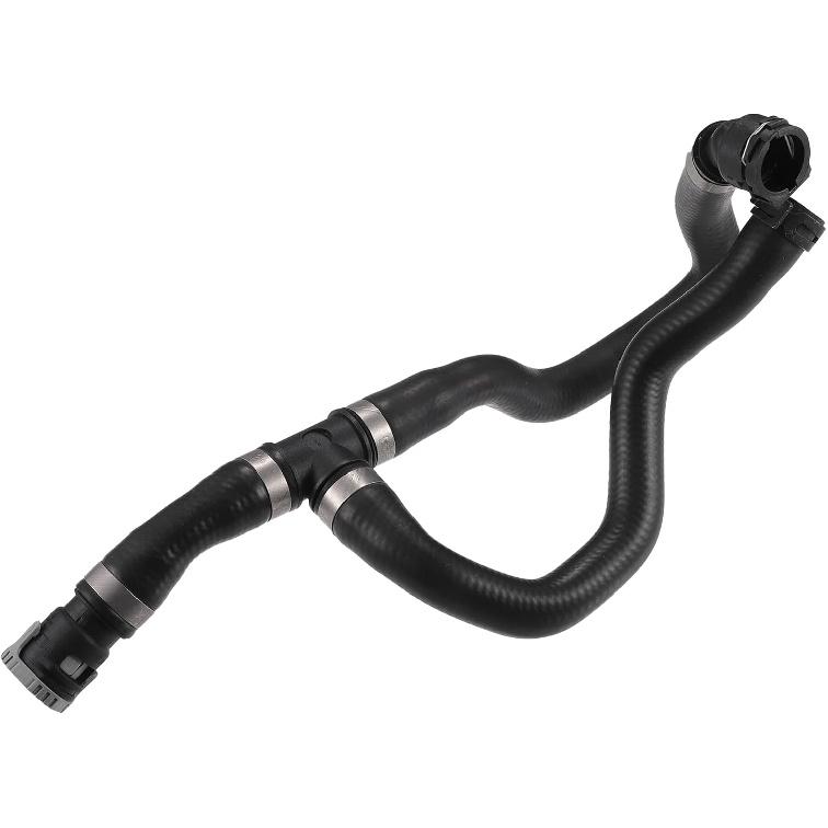 HVAC Heater Hose Compatible for Ford Escape 2013-2019, Durable Rubber Black Engine Water Heater Hose