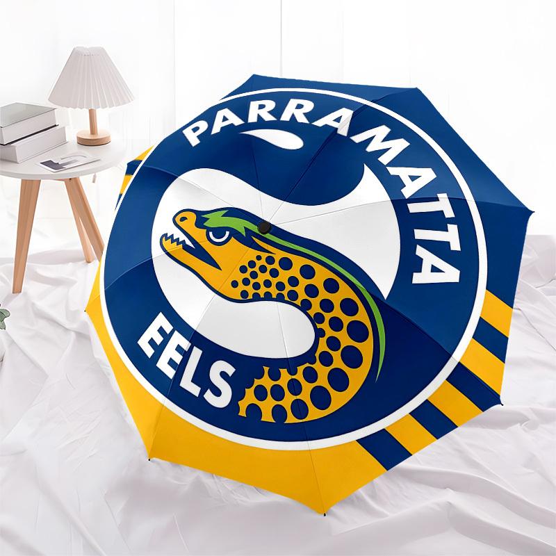 Parramatta, Eels Automatic Opening and Closing, 8 Rib Structure Portable Umbrella, Suitable for Men and Women In All Seasons Perfect Gift F