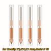 For Creality K1 Max Ender-3 V3 Nozzle High Flow Printing K1C Nozzles Bimetal Copper Titanium All-in-one Quick-Swap Nozzle Kit